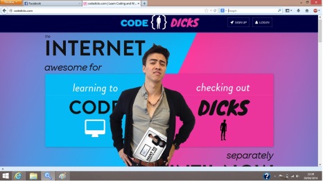 La homepage di Codedicks